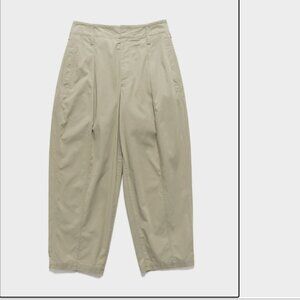 LEMAIRE Maxi Pleated Pants, Light Sage, Size 50